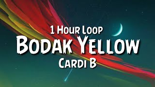 Cardi B  Bodak Yellow 1 Hour Loop [upl. by Htrahddis]