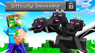 Surviving IMPOSSIBLE DIFFICULTY in Minecraft [upl. by Devol]