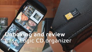 The Case Logic CDW208 disc organizer  Unboxing and review [upl. by Kunkle]