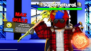 I MAXED Out Every Power AND The Lightning Class To MAX Roblox Sorcerer Fighting Simulator [upl. by Isidro]