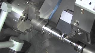 Haas ST 20Y YAxis amp Live Tooling Lathe Demo [upl. by Crowley859]