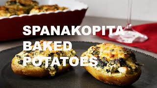 Spanakopita Baked Potato [upl. by Aleyam]