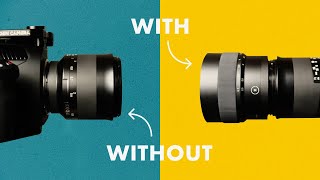 Moment Anamorphic Adapter WITH vs WITHOUT Comparison [upl. by Undis]