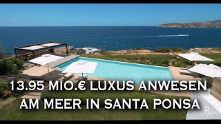 1395 MIO€ LUXUS ANWESEN AM MEER IN SANTA PONSA [upl. by Kola805]