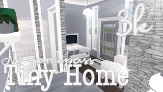 3k Nogamepass Tiny Home  Bloxburg [upl. by Bell]