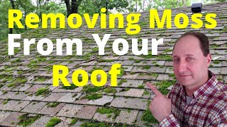 How to Remove Moss from Your Roof  Step by Step Guide [upl. by Naivart]