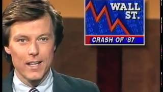 The 1987 stock market crash Original news report [upl. by Selena977]