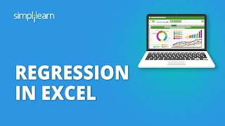 Regression In Excel  Excel Regression Analysis Explained  Excel Tutorial  Simplilearn [upl. by Happ271]