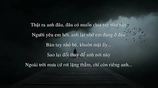 Lyrics Thất Tình Trịnh Đình Quang [upl. by Susette456]