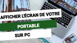 Comment afficher lécran de son portable sur son PC par câble [upl. by Laumas]