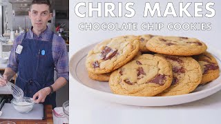 Chris Makes Chocolate Chip Cookies  From the Test Kitchen  Bon Appétit [upl. by Aikim]