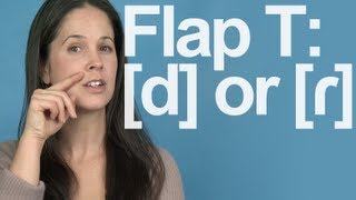 Flap T Really a D Sound American English Pronunciation [upl. by Anoyi899]