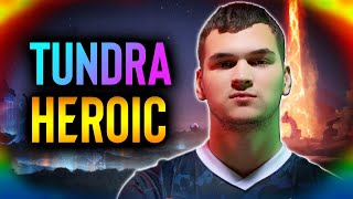 TUNDRA vs HEROIC  GROUP STAGE  DREAMLEAGUE SEASON 25 DOTA 2 [upl. by Ellinehc654]