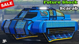 SCARAB Future Shock  Best Customization amp Review  Sale  GTA Online  Arena War TANK [upl. by Renault]