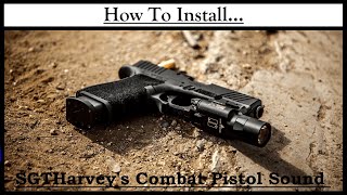 LSPDFR  GTA V  Installing SGT Harveys Realistic Combat Pistol Sounds [upl. by Swirsky73]