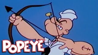 Classic Popeye Episode 23 Popeyes Tea Party AND MORE [upl. by Yeneffit]