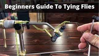 A Beginners Guide To Getting Started With Fly Tying Flies [upl. by Anid178]