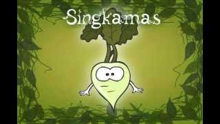 Bahay Kubo Animated Philippine Folk Song Awiting Pambata with Lyrics [upl. by Atinwahs]