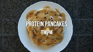 Protein Pancakes  10 Minute Breakfast 34g of Protein Low Calorie [upl. by Anaylil]