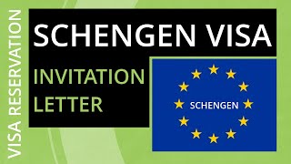 Schengen Visa How to Write an Invitation Letter for Visa Application [upl. by Scutt754]