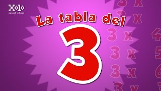 La tabla del 3  Videos Aprende [upl. by Valry]