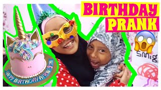 AMANI ZAHIRA BIRTHDAY PRANKKKKK [upl. by Bravar]