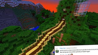 HO COSTRUITO UN PONTE PER LA FUGA Minecraft ITA  KendyCraft 5 [upl. by Rolyks]