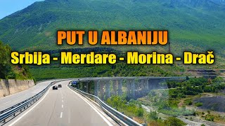 Road to Albania Serbia  Merdare  Morina  Durres [upl. by Raven]