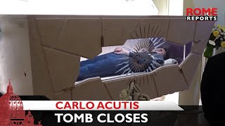 Carlo Acutis tomb closes [upl. by Lagiba]