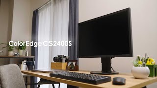 EIZO ColorEdge CS2400S 機能紹介動画 [upl. by Fauver]