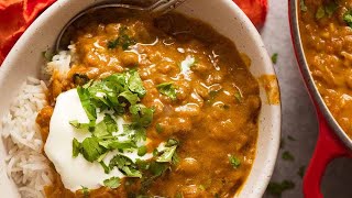 Lentil Curry  the most amazing EASY Lentil Recipe in the world [upl. by Ahsiekel]