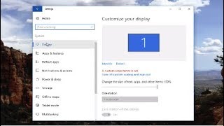 Windows 10  How To Change Screen Resolution and Size [upl. by Latrena576]