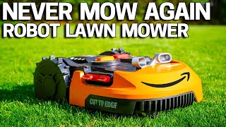 Are ROBOT LAWN Mowers any Good 🤖Worx Landroid [upl. by Chow]