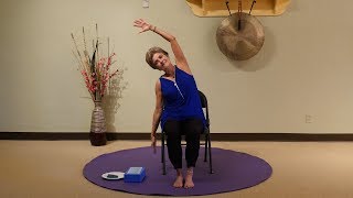 Vibrant Aging Yoga  Seated Yoga Series with Tatis CervantesAiken [upl. by Avilla]