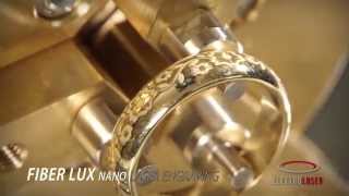 quotFiberlux Nanoquot Incisione su anello  Engraving on rings [upl. by Anitnemelc]