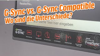 Adaptive Synchronisation GSync Compatible vs GSync [upl. by Eceela]