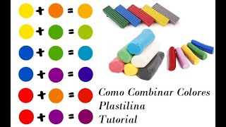 Como combinar colores con plastilina [upl. by Yvaht436]