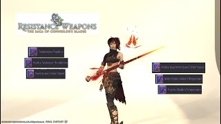 FFxiv RDM Relic Weapon  ALL 6 STAGES [upl. by Mur]