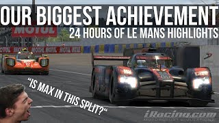 Our Biggest Sim Racing Achievement  24 Hours Of Le Mans Highlights [upl. by Sitnik]