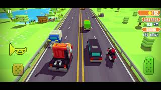 Blocky farm racing how to collect score [upl. by Nylrehc]