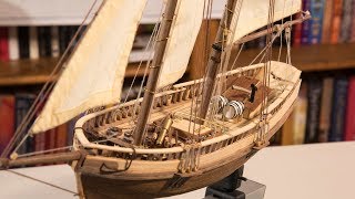 Virginia 1819 model boat [upl. by Moran]