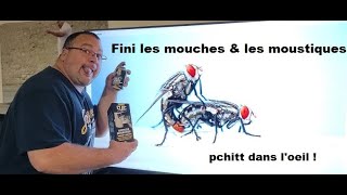 astuce contre les mouches et moustiques  efficacité et pas cher Jai LA SOLUTION [upl. by Lyrahc972]