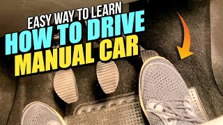 How To Drive A Manual Car For Beginners  Easy Way To Learn [upl. by Ellennod]