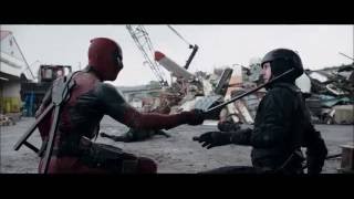 Deadpool 2016 Scrapyard Fight Scene [upl. by Marla287]