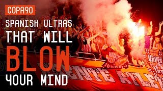 The Passion Of These Spanish Ultras Will Blow Your Mind [upl. by Annawt599]