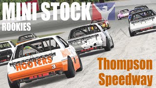 iRacing  Mini Stock Rookies  Thompson Speedway [upl. by Enehpets]