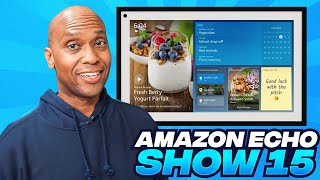 Amazon Echo Show 15 TIME TO GO BIGGER [upl. by Olnay422]