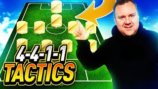 EAFC 24  The Best 4411 Custom Tactics  Player Instructions [upl. by Adirf]