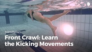 Swimming Techniques Leg Movements  Front Crawl [upl. by Gay]