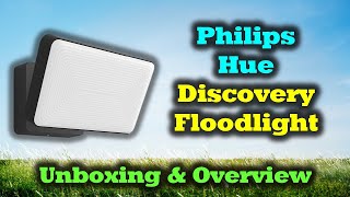 Philips Hue Discovery Floodlight Review [upl. by Ailemap]